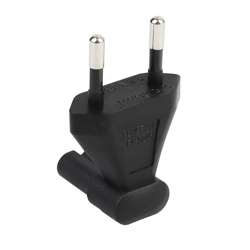 Right Angle EU to IEC320 C7 Power Adapter Euro Plug to IEC320 C7 Figure 8