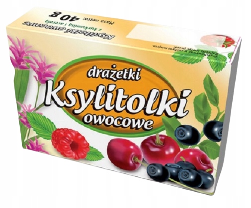 AKA KSYLITOLKI OWOCOWE Z KSYLITOLEM