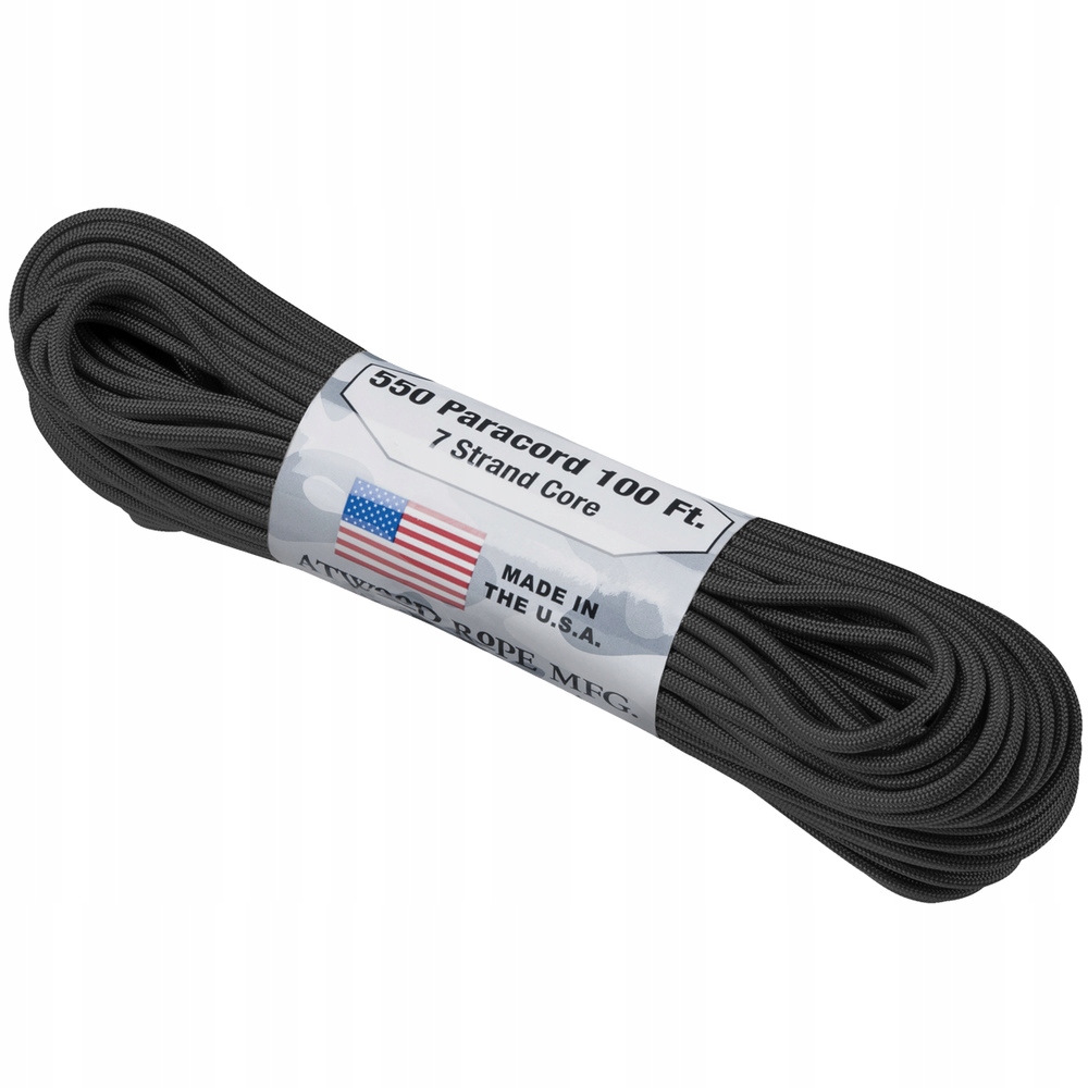 LINKA HELIKON 550 LBS CORD 33M 250KG CZARNA