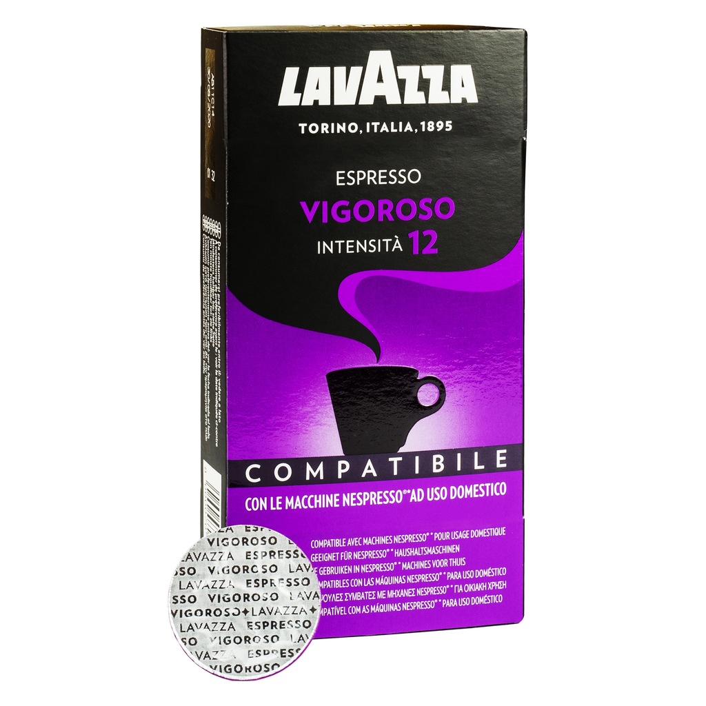Nespresso Kapsułki Lavazza Vigoroso Najmocniejsze