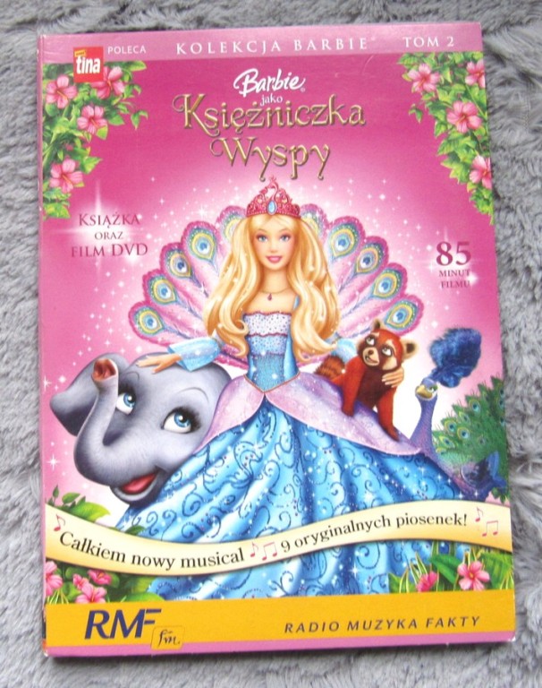 BARBIE JAKO KSIĘŻNICZKA WYSPY *** PŁYTA DVD