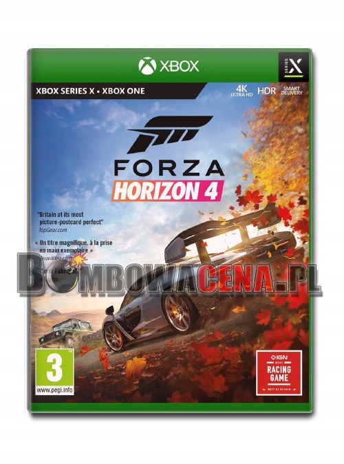 Forza Horizon 4 [XSX][XBOX ONE] PL, gra wyścigowa