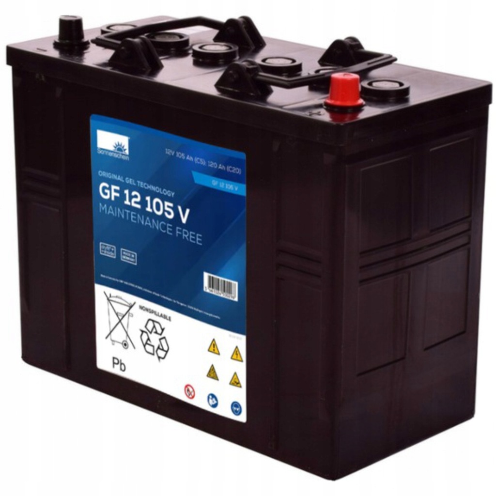 BATERIA AKUMULATOR 12V 105Ah SONNENSCHEIN GEL - BATERIA ŻELOWA TRAKCYJNA