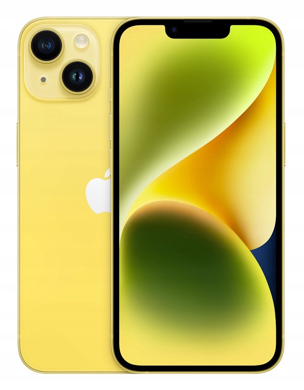 SMARTFON APPLE IPHONE 14 128GB 5G | KOLOR YELLOW ŻÓŁTY | OUTLET