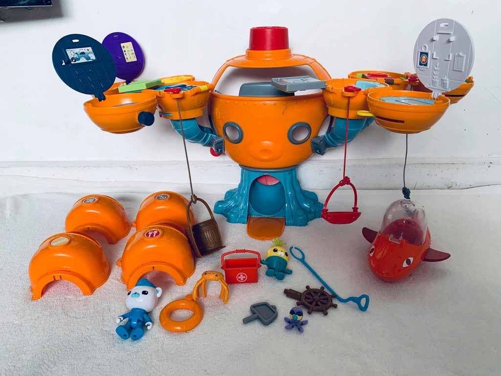 w Fisher Price OCTONAUTS BAZA OCTOPOD oktonauci