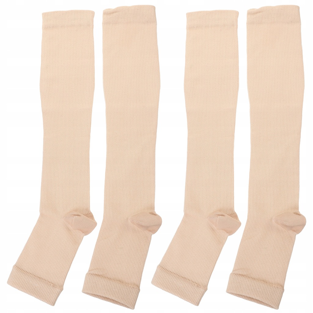 4pcs (exposed Toes) Compression Socks Women's 2