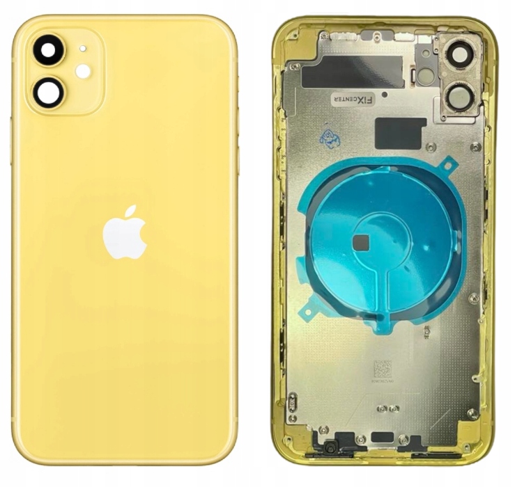Korpus iPhone 11 Yellow Obudowa Żółty CE
