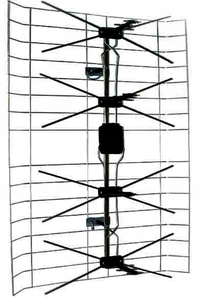 ANT0040 Antena TV siatkowa biała - pusta