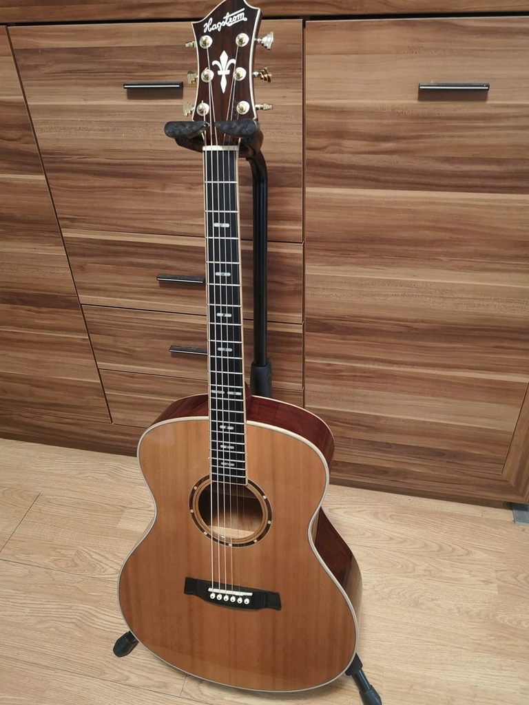 Gitara akustyczna Hagstrom Elfdalia, nowa z gwaran