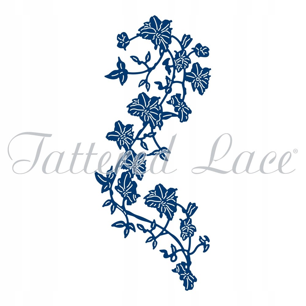 Wykrojnik Tattered Lace - Trailing Clematis