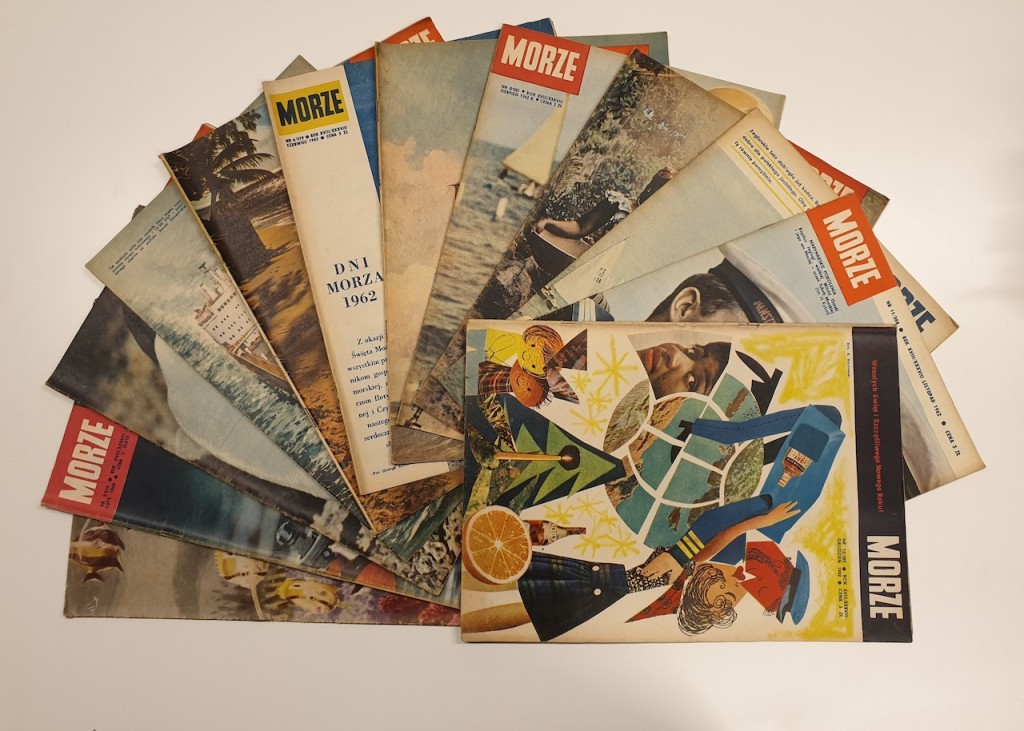 Morze – komplet magazynów z 1962 roku
