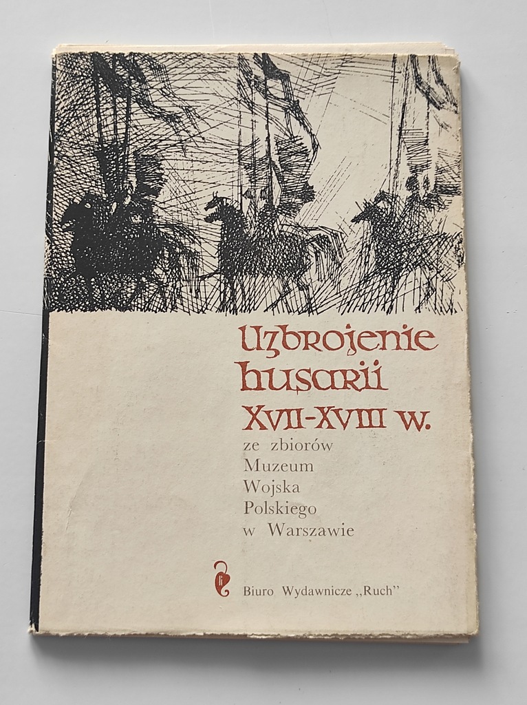 ZESTAW POCZTÓWKI UZBROJENIE HUSARII XVII - XVIII w