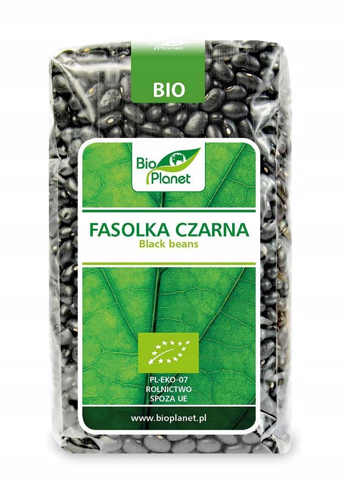 FASOLKA CZARNA 500 g - BIO PLANET Ekologiczna