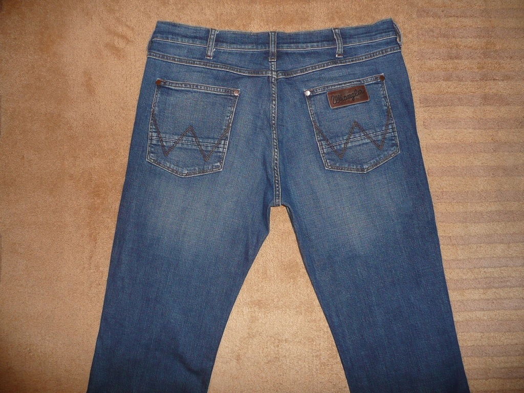 Spodnie dżinsy WRANGLER W36/L32=48/109cm jeansy