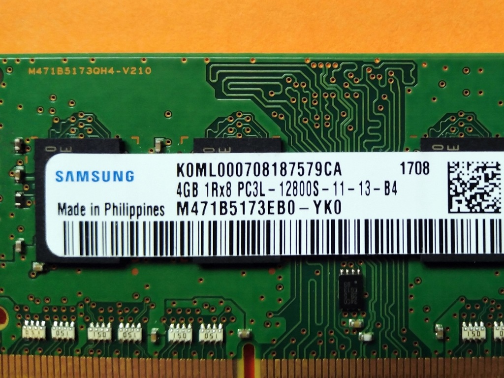 DDR3 4GB Samsung 12800