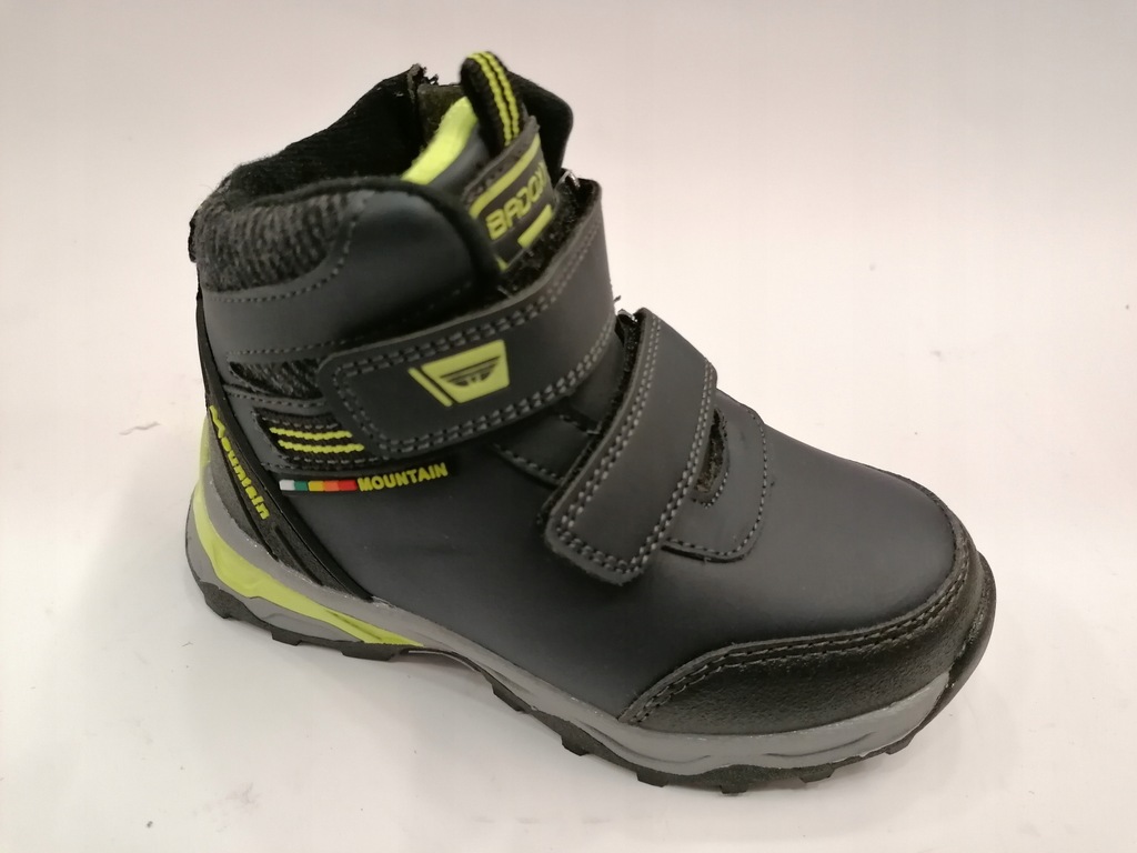 BUTY ZIMOWE DZIECIĘCE Badoxx r.26 black/lime