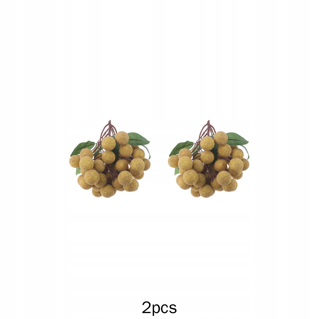 2x Jednoczęściowe sztuczne owoce Bawiących Się