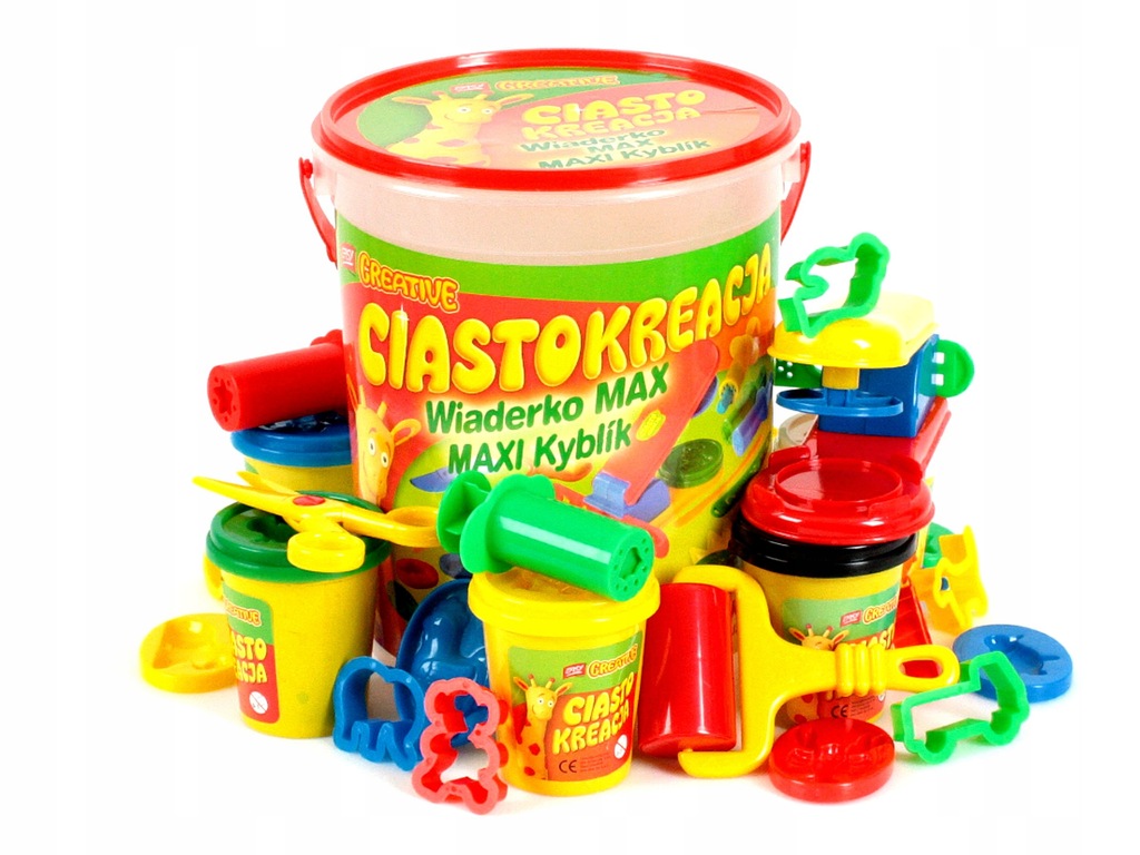 MASA PLASTYCZNA WIADRO MAX CIASTOKREACJA