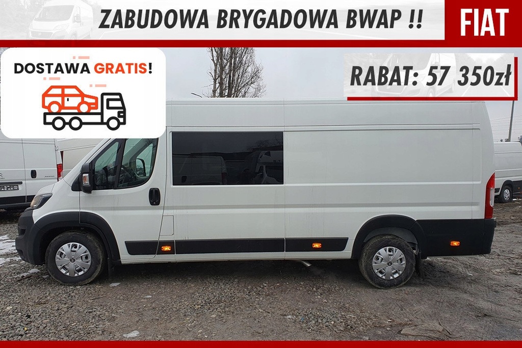 Fiat Ducato Pakiet Komfort ! LED ! Klima Automat +