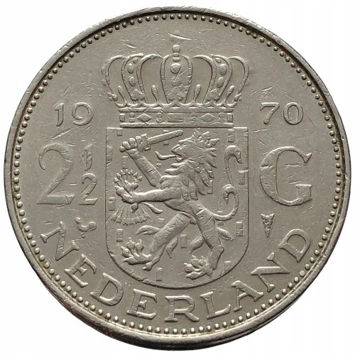 29826. Holandia - 2 1/2 guldena - 1970r.