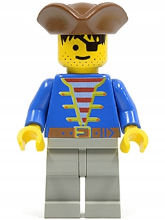 Lego Pirates pi008 Pirat FIGURKA U