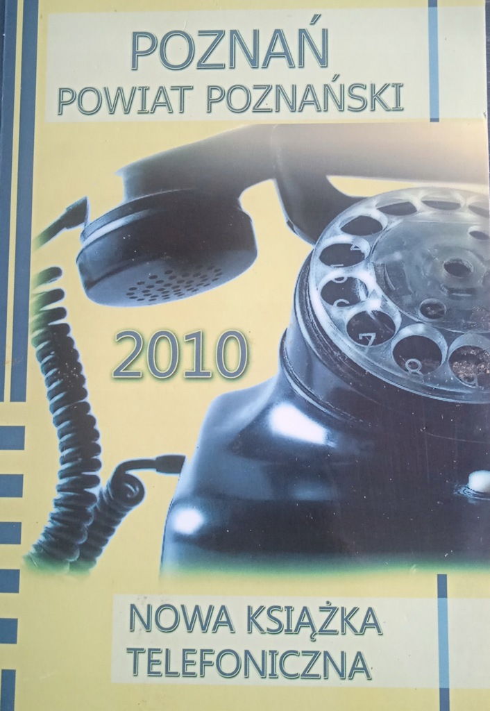 KSIĄŻKA TELEFONICZNA SPIS TELEFONÓW POZNAŃ 2010
