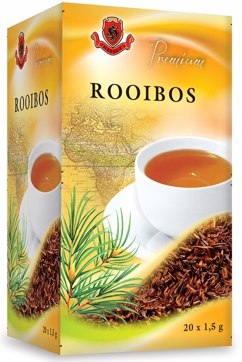 Herbata ROOIBOS Herbex HAMUJE PROCES STARZENIA