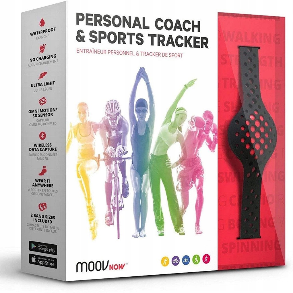 Moov Now 3d Fitness Tracker Moov Now 3d Fitness Tracker And Real