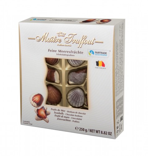 Praliny Belgijskie Muszle Morskie 250 g