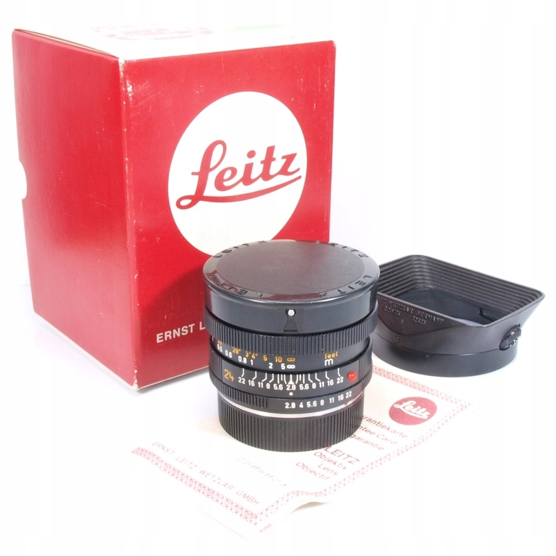 Leica ELMARIT-R 24mm f/2.8 E60 Leica R Germany K-ów