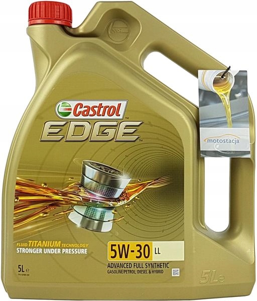 Купить CASTROL EDGE 5W30 LL LONG LIFE TITANIUM FST 5L: отзывы, фото, характеристики в интерне-магазине Aredi.ru