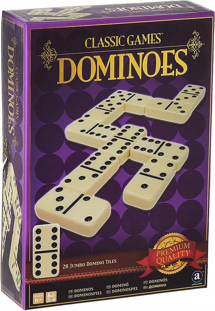 Купить Настольная игра Ambassador ST005 Classic Dominoes: отзывы, фото, характеристики в интерне-магазине Aredi.ru