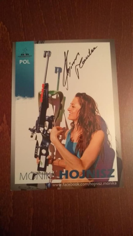 Autograf * Monika Hojnisz * Biathlon