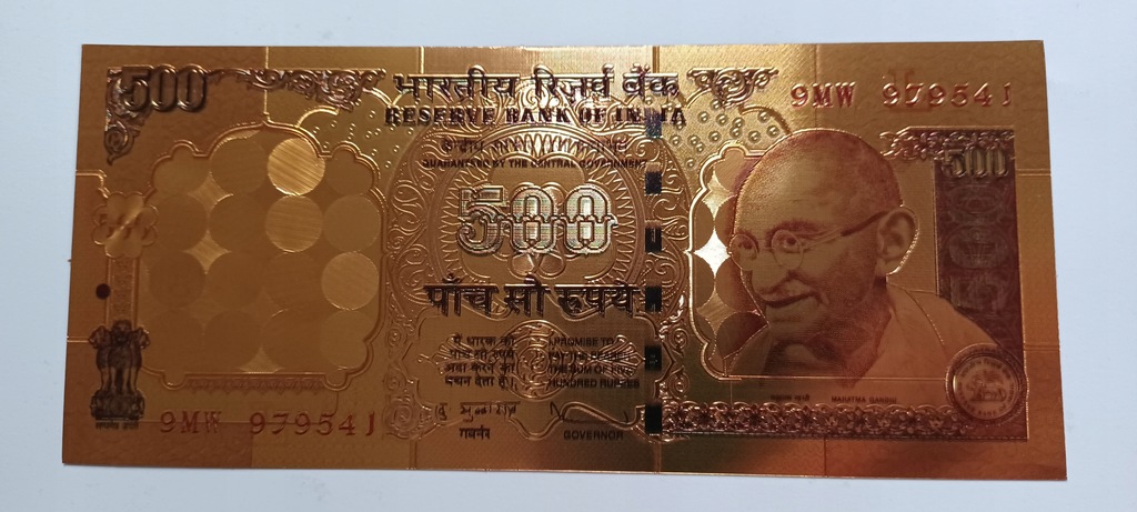 Banknot Indie 500 Rupii