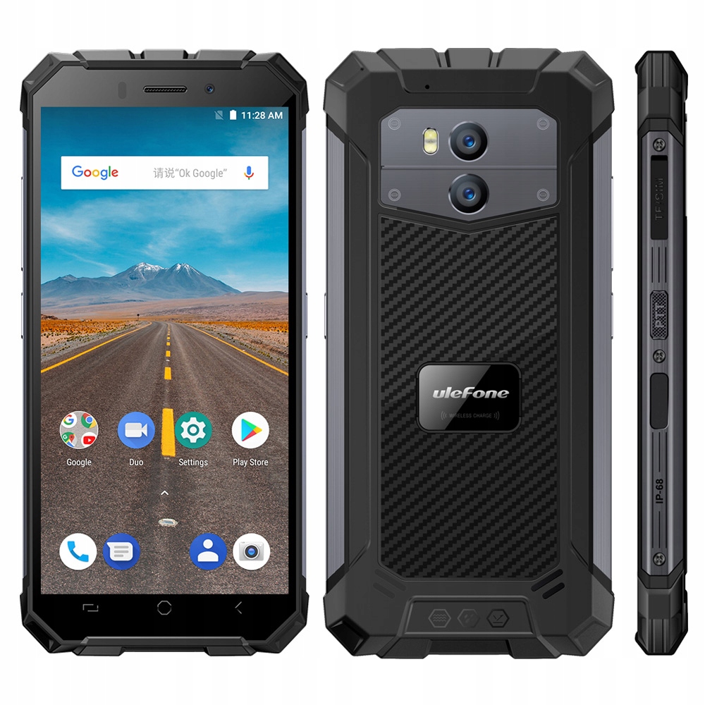 Telefon Ulefone Armor X IP68 2/16GB A8.1 NFC Szary