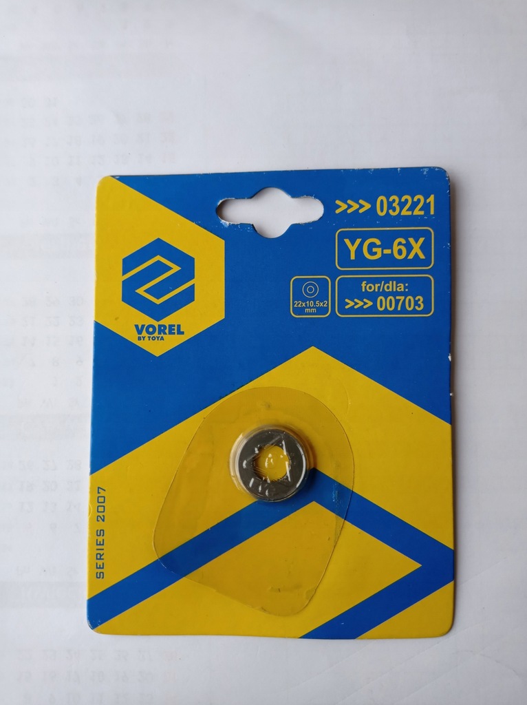 kółko wymienne 22x10.5x2 ocynk