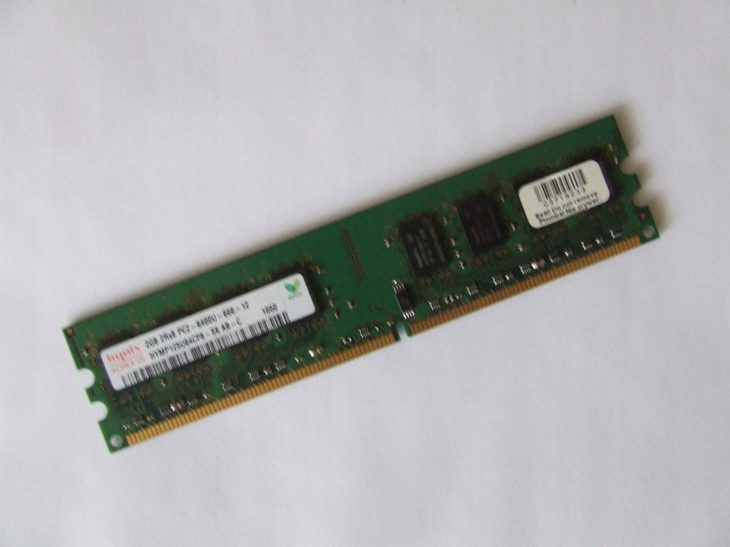 RAM 2GB DDR2 Hynix PC2-6400 800 HYMP125U64CP8-S6