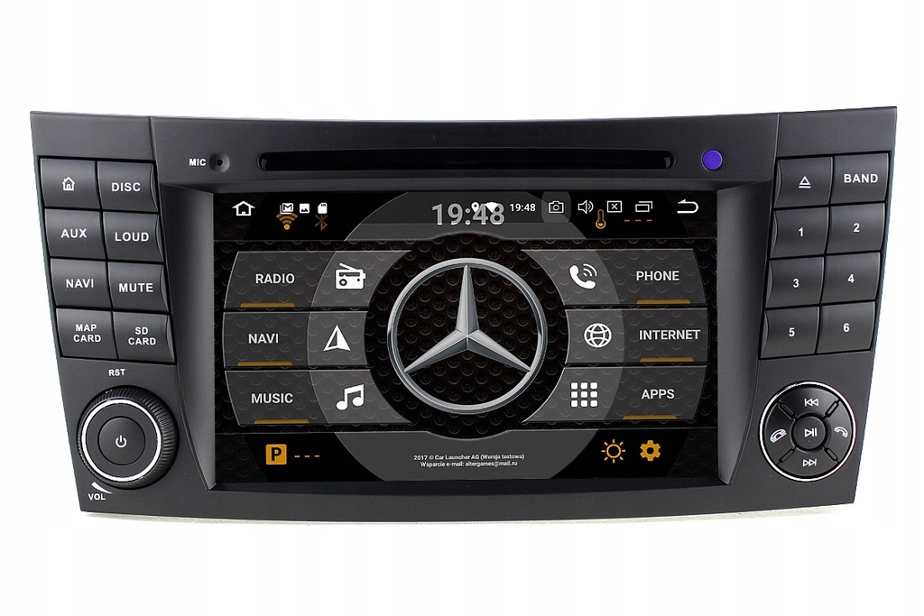 RADIO NAWIGACJA MERCEDES W211 CLS ANDROID 9 16GB