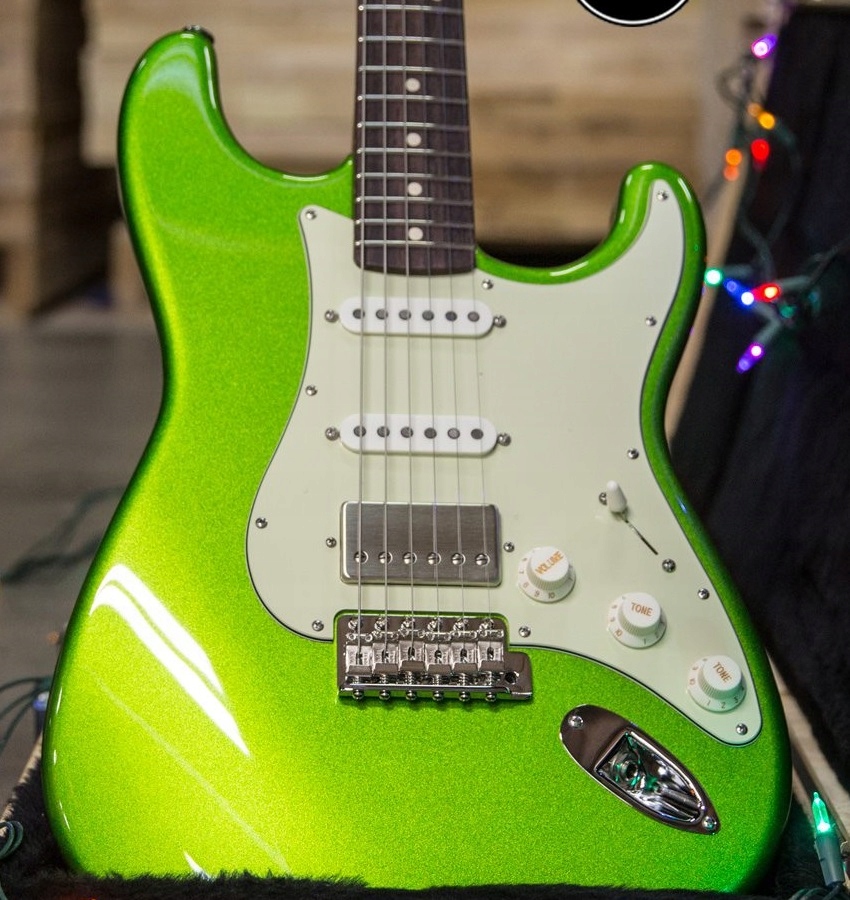 Suhr Custom Classic Candy Lime most Fender NOWA