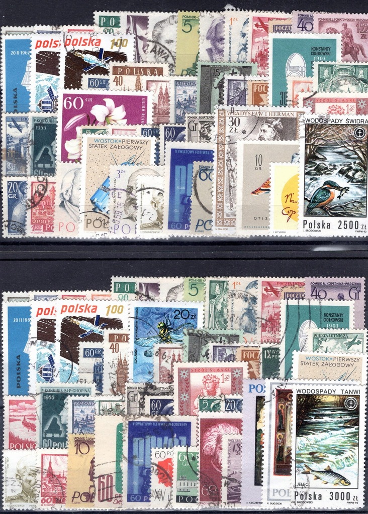 Pakiet znaczków polskich kasowane [463]