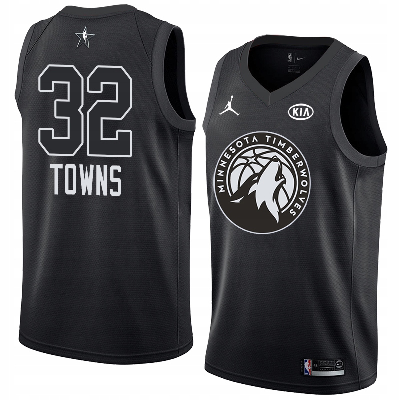 NBA Koszykówka Koszulkas # 32 TOWNS-XS