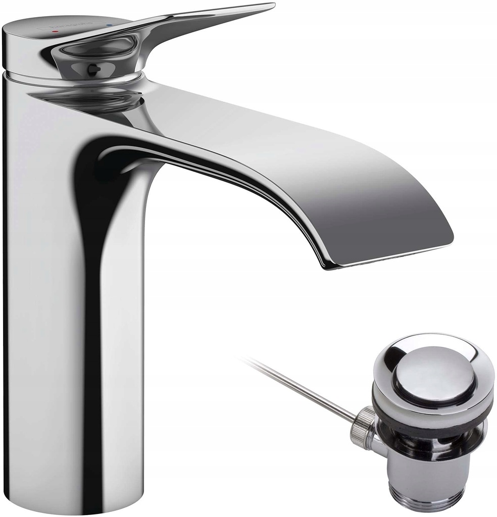 Bateria umywalkowa stojąca Hansgrohe Vivenis chrom