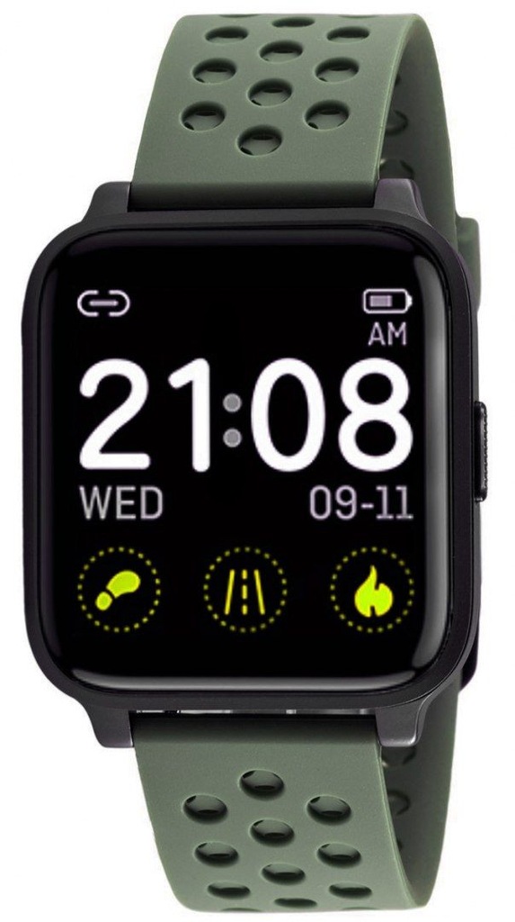 SMARTWATCH RUBICON RNCE58 DARK GREEN