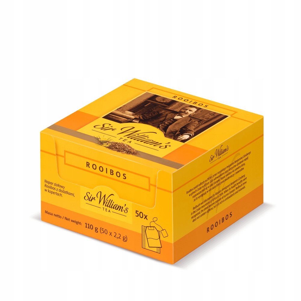 Herbata Sir William's Rooibos 50szt x 2,2g