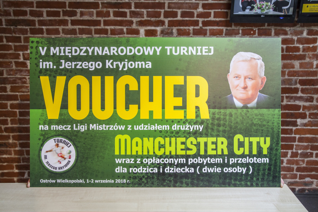 Voucher na mecz Ligi Mistrzów Manchesteru City