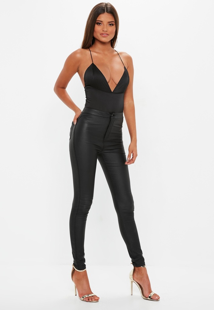 DAK409 MISSGUIDED SATYNOWE BODY DAMSKIE 38 M