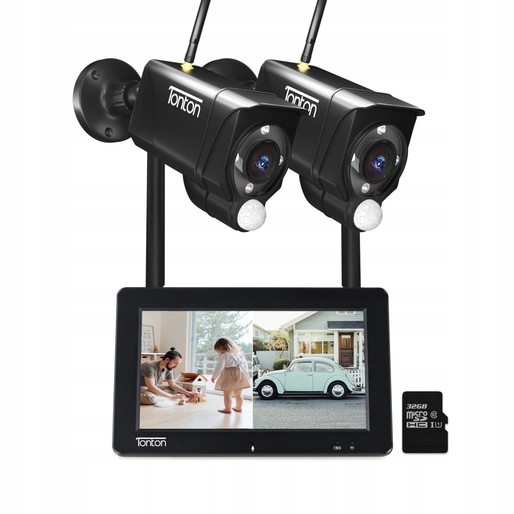 Tonton Security Czujnik ciepła Pir Ai Tonton 3 Mp