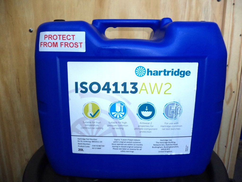 Hartridge Kalibrol Olej Płyn Probierczy 20L 8151132565 oficjalne