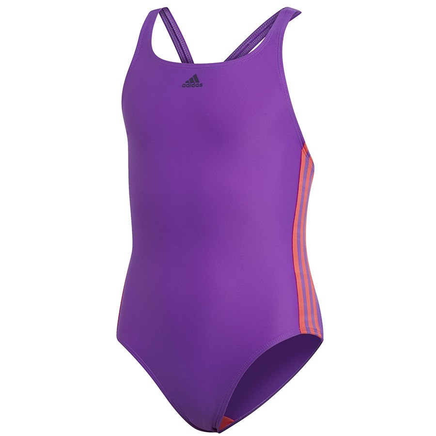 Kostium adidas FIT Suit 3S Y DQ3321 164 cm fiolet