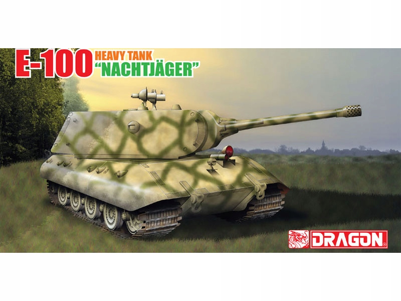 Купить Танк PzKpfw E-100 Nachtjager модель 6011X Dragon: отзывы, фото, характеристики в интерне-магазине Aredi.ru